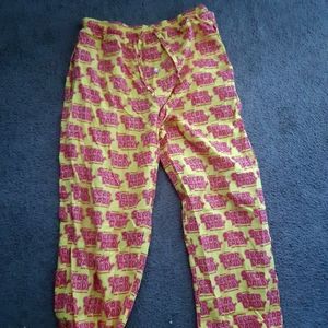"Sugar Daddy" logo pajama pants